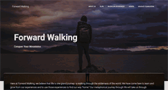 Desktop Screenshot of forwardwalking.com